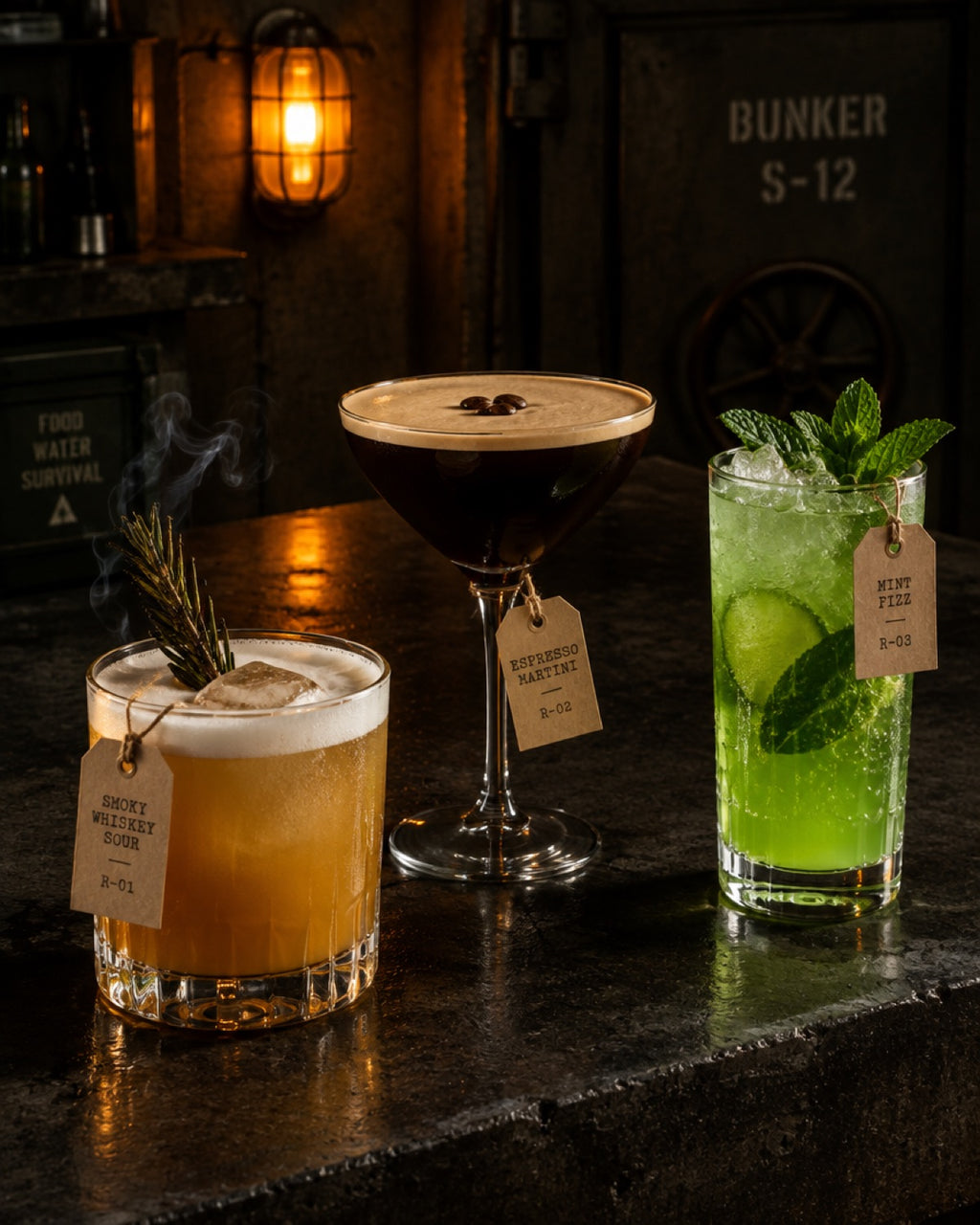 Bunker cocktails