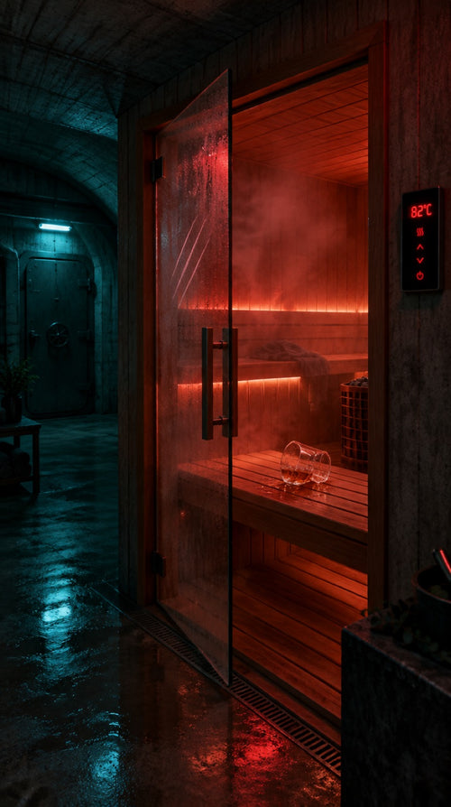 The bunker sauna